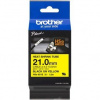 Brother - HSE-651E, bužírka žlutá / černá (21 mm) HSE651E
