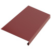 Odkvapnice RS 250, 2 bm, Prefalz Stucco, Tmavo červená P.10 RAL 3009