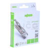 WAGO WAGO Spájacia svorka 2-pólová, páčková, 2x(0,75…4mm²), PUSH WIRE®, bal.20ks