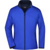 James & Nicholson Bunda JN 1129, softshellová, promo, dámská COT021129q9502-nautic blue M Modrá nautic/navy