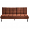 MID.YOU ROZKLADACIA POHOVKA, textil, hrdzavá - Sedačky - 002577003805