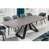 Bighome - Jedálenský stôl CONCORD 180-230cm keramika antracit a temperované sklo