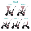 KINDERKRAFT EASYTWIST Trojkolka detská Mauvelous Pink