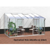VITAVIA GARDEN skleník VITAVIA IDA 7800 PC 6 mm strieborný LG302