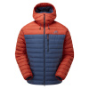 Mountain Equipment pánska páperová bunda Earthrise Hooded Jacket | farba: Dusk, veľkosť: M