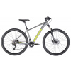 KENZEL Bicykel Q KJU: 100 metallic/žltozelený, Veľkosť kolesa 29”, Veľkosť rámu 19”