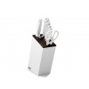 Wüsthof Classic White blok s nožmi - 6 dielov Santoku