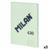 Zošiť Milan 430 zelená A4 48 Listy 21 x 29,7 cm (3 ks)