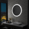 Kúpeľňové zrkadlo s LED, 80 cm