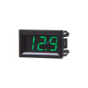 Digitálny voltmeter, zelený