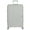 Cestovný plastový kufor strieborný - Ormi Platon M strieborná