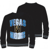 Outerstuff Dětská mikina Vegas Golden Knights NHL Classic Blueliner Crew Neck Veľkosť: Dětské XL (13 - 15 let)