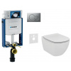 Geberit SET Kombifix 110.302.00.5 +WCzávesné Id.Stand. TESI Aquablade+sedSC+Sigma01ChrMat 110.302.00.5 NU3