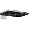 HANSGROHE Rainmaker Select horná sprcha 3jet, 466 x 300 mm, so sprchovým ramenom 461 mm, čierna/chróm, 24007600