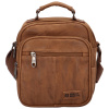 Pánska crossbody taška camel - Enrico Benetti Douqen Camel