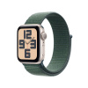 Apple Watch SE GPS 40mm Hviezdne Biele Hliníkové Puzdro s Jazero Zeleným Športovým Remienkom