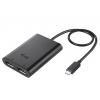 i-tec USB-C Dual 4K/60Hz (single 8K/30Hz) DP Video Adapter