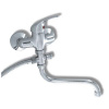 Novaservis Titania Iris paneláková batéria bez sprchy 100 mm Chróm 92075/1,0