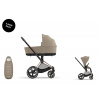 Cybex Platinum CYBEX Priam Set + Platinum Footmuff cozy beige 2025 rose gold