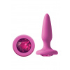 Glams Mini Rainbow Gem Pink - NS Novelties Glams Mini