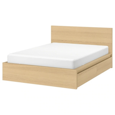 Ikea Malm Bed Rám s 2 zachytením Luroy 180x200 cm (Ikea Malm Bed Rám s 2 zachytením Luroy 180x200 cm)