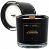 Sójová sviečka Noble v čiernom skle American Blackberry 220ml