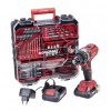 Skrutkovač Worcraft CD-S20LiWT ShareSYS, 20V Li-ion, akumulátor 2.0 Ah + nabíjačka, kovové skľučovadlo, v kufríku