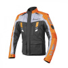 Moto bunda ELEVEIT MUD MAXI černo/oranžová - Velikosti XXL