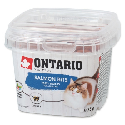 Ontario Snack Cat Salmon Bits 75g