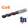 Stopková fréza 9x38mm pre drážky pier extra dlhá nesúmerná 3BR. HSS Co8 TiAlN Weldon 233418.090 TiAlN