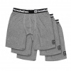 Pánske boxerky Dynasty Long 3Pack heather gray Horsefeathers|L
