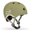 Dětská HELMA SCOOT & RIDE OLIVOVÁ Velikost: XXS/S