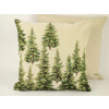 Obliečka na vankúš - Dekoračná obliečka na vankúš Marion 45 x 45 cm (Gobelin vankúš vianočný vianočný les Veľký 45x45 cm)