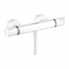 Hansgrohe Ecostat Comfort, termostatická sprchová batéria, biela matná, HAN-13116700