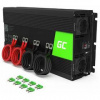 Menič napätia Green Cell INV20 24V/230V 2000W USB
