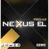 Poťah Gewo NEXXUS EL PRO 43 Vyberte FARBU poťahu: čierny / BLACK, Vyberte HRÚBKU špongie: 2,1 mm