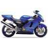 Nálepky FOOQS na motocykel KAWASAKI ZX 12R 2001 MODRÁ E1