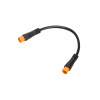Prepojovací kábel 3-pin samec → samec pre e-bike / plyn