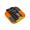 LickiMat® Slomo™ lízacia podložka 20 x 20 cm oranžová