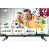 CHiQ L32G7L – HD LED bezrámová Smart televízia s Android TV, 32” (80 cm), čierna, hotelový mód 8592344204197