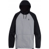 pánska mikina BURTON CROWN WEATHERPROOF PO Gray Heather/True Black M + doprava zdarma