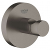 Grohe Essentials Háčik na kúpací plášť, kefovaný tmavý grafit 40364AL1-GR