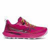 SAUCONY Dámska bežecká obuv PEREGRINE 15 magenta/black - red/black Veľkosť EU: 38