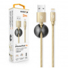Aligator DATKP30 PREMIUM 2A, USB-C, modý