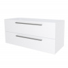 Mereo Bino, kúpeľňová skrinka 121 cm, Multidecor, Biela vysoký lesk perlička CN693SBIEL