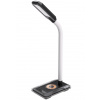 IMMAX LED stolní lampička GAMER RGB/ Qi nabíjení/ RGB/ 250lm/ 5V/2,1A/ USB výstup/ černá 08989L