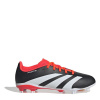 adidas Predator 24 League Junior Firm Ground Boots Black/White/Red 4 (36.5)