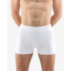 GINA Pánske bambusové boxerky s dlhšou nohavičkou Eco Bamboo | 54005P - biela, S/M