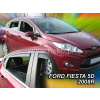 Plexi, ofuky Ford Fiesta 5D 2008 =>, přední + zadní