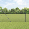 zahrada-XL Plot s stĺpmi Sivá 1.5 x 10 m Oceľ 3352175